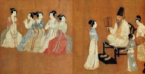 旧蔵　名家　韓熙載夜宴図　五代南唐 顧閎中伝　歴史的名画　長巻形式　中国古画名作 旧蔵 名家 韓熙載夜宴図 五代南唐 顧閎中伝 歴史的名画 長巻形式 中国